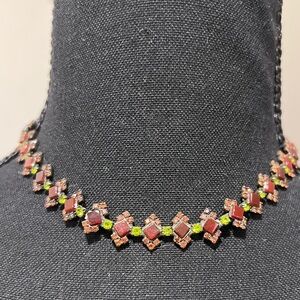 Sorrelli crystal choker necklace.